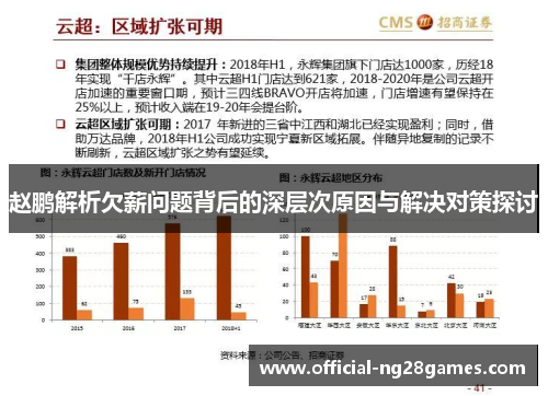 赵鹏解析欠薪问题背后的深层次原因与解决对策探讨 赵鹏解析欠薪问题背后的深层次原因与解决对策探讨